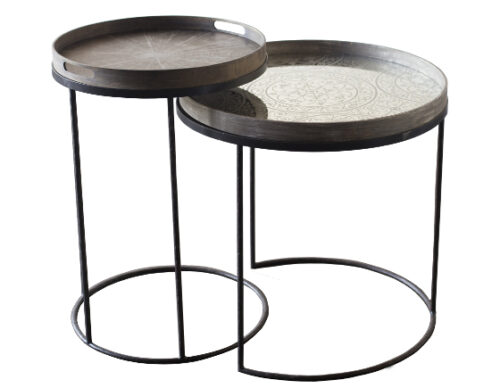 ROUND TRAY TABLE