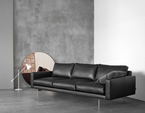 EDGE LEATHER SOFA V1