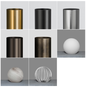 Taklampa Nova Klarglas